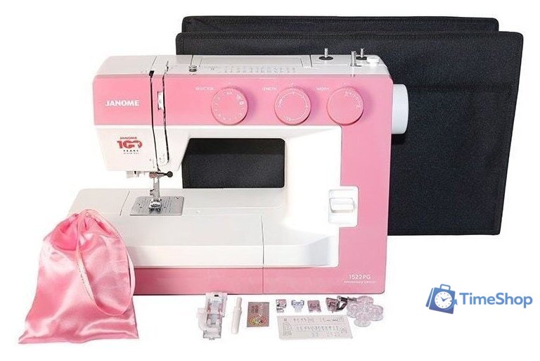 Электромеханическая швейная машина Janome 1522PG Anniversary Edition - Изображение №13 — Интернет-магазин Time-Shop