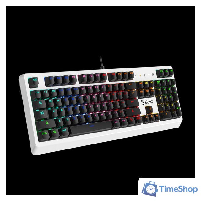 Клавиатура A4Tech Bloody B810RC (белый) - Изображение №5 — Интернет-магазин Time-Shop