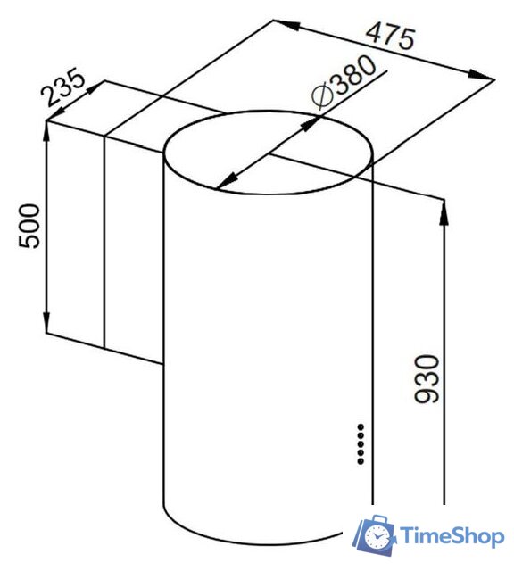 Кухонная вытяжка HOMSair Fly 1000SD 39 (черный) - Изображение №13 — Интернет-магазин Time-Shop