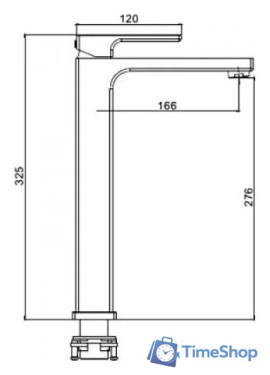 Смеситель Gappo G1017-92 - Изображение №2 — Интернет-магазин Time-Shop