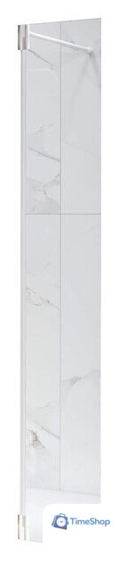Душевая стенка RGW Z-070W 352207003-15 (белый/прозрачное стекло) - Изображение №1 — Интернет-магазин Time-Shop