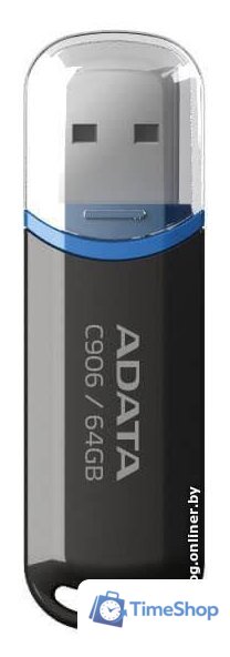 USB Flash ADATA C906 64GB (черный) - Изображение №1 — Интернет-магазин Time-Shop