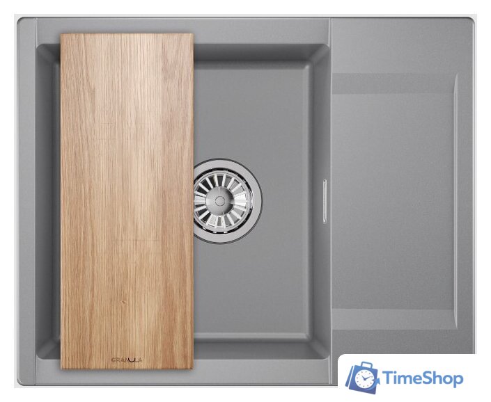 Кухонная мойка Granula ES-6202 (алюминиум) - Изображение №1 — Интернет-магазин Time-Shop