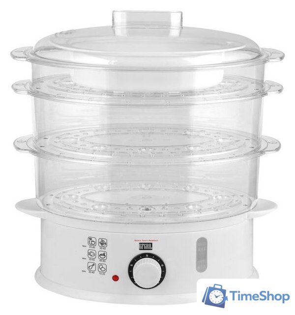 Пароварка GFgril GFS-5MPP - Изображение №2 — Интернет-магазин Time-Shop