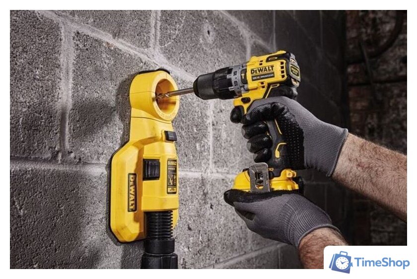 Ударная дрель-шуруповерт DeWalt DCD706D2-QW (с 2-мя АКБ, кейс) - Изображение №5 — Интернет-магазин Time-Shop