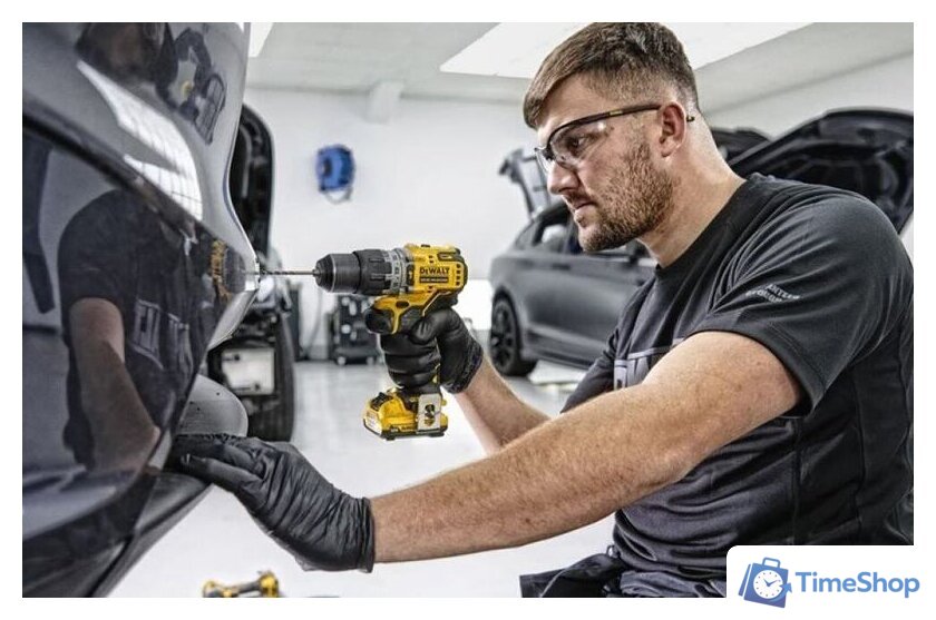 Ударная дрель-шуруповерт DeWalt DCD706D2-QW (с 2-мя АКБ, кейс) - Изображение №7 — Интернет-магазин Time-Shop