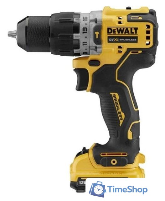 Ударная дрель-шуруповерт DeWalt DCD706D2-QW (с 2-мя АКБ, кейс) - Изображение №3 — Интернет-магазин Time-Shop