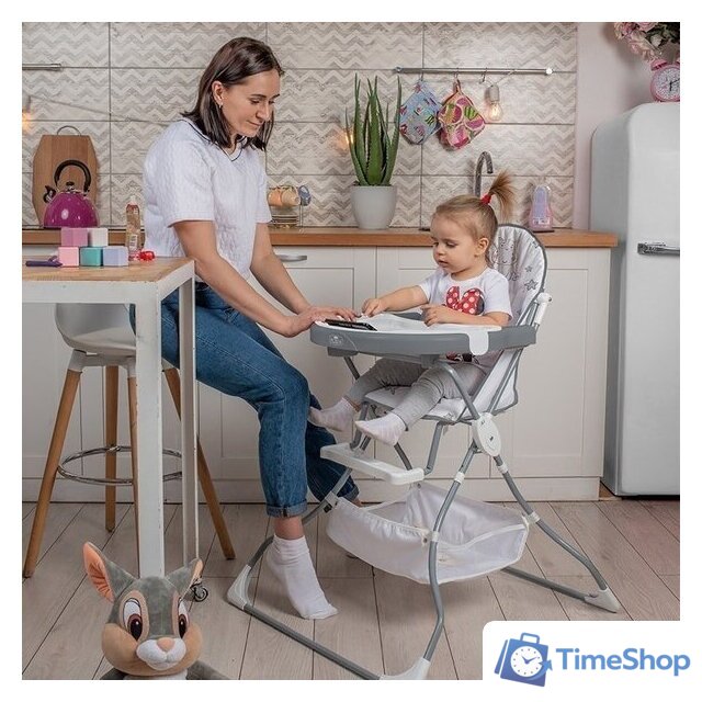 Высокий стульчик Polini Kids 252 (бегемотик, серый) - Изображение №16 — Интернет-магазин Time-Shop