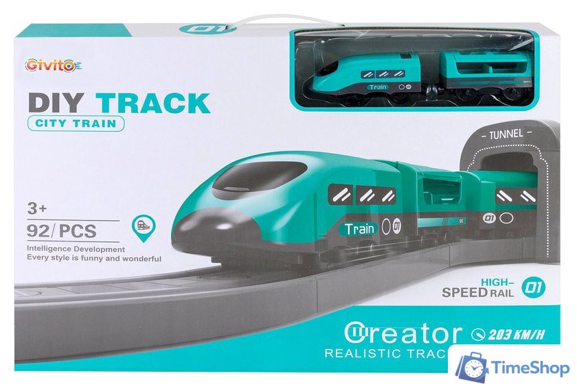 Набор железной дороги Givito Мой город G201-004 - Изображение №9 — Интернет-магазин Time-Shop