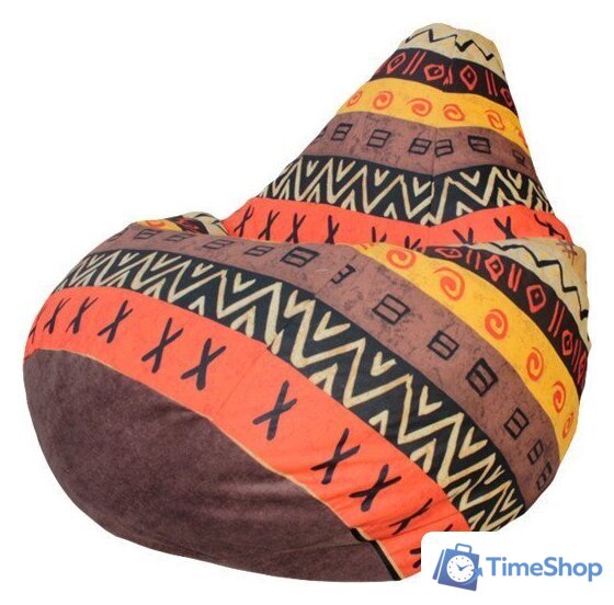 Кресло-мешок Flagman Груша Мега Г3.4-96 Африкан-2 - Изображение №1 — Интернет-магазин Time-Shop
