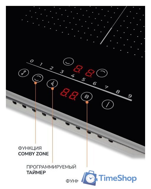 Варочная панель Millen MIH 302 BL - Изображение №3 — Интернет-магазин Time-Shop