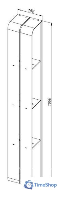  Aquanet Полка Магнум 302238 - Изображение №4 — Интернет-магазин Time-Shop