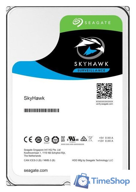 Жесткий диск Seagate Skyhawk Surveillance 4TB ST4000VX013 - Изображение №1 — Интернет-магазин Time-Shop