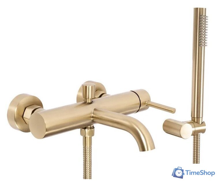 Смеситель Rea Lungo Matt Gold B8010 (белый) - Изображение №1 — Интернет-магазин Time-Shop