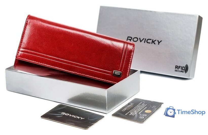 Кошелек Cedar Rovicky CPR-8787-BAR (красный) - Изображение №1 — Интернет-магазин Time-Shop