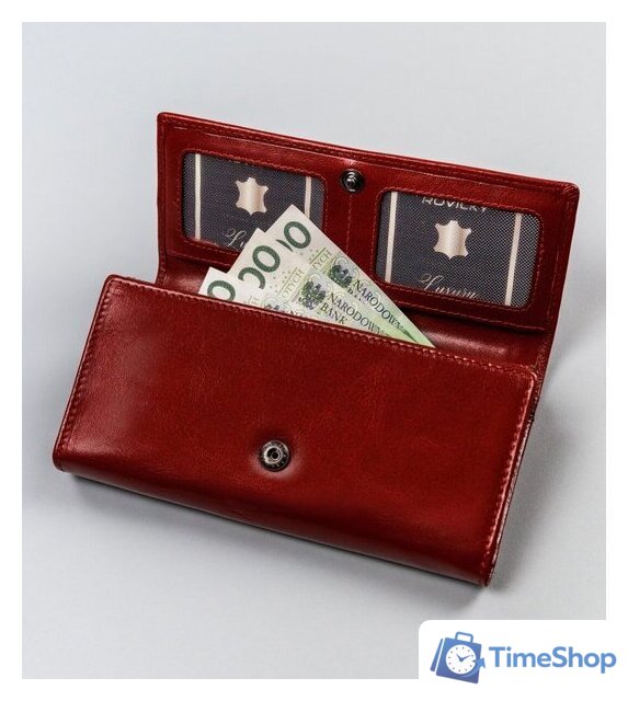 Кошелек Cedar Rovicky CPR-8787-BAR (красный) - Изображение №4 — Интернет-магазин Time-Shop