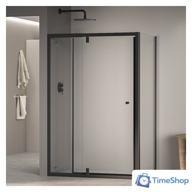 Душевой уголок RGW PA-44B (PA-02B + Z-050-1B) 41084409-014 100x90 (черный/прозрачное стекло) - Изображение №1 — Интернет-магазин Time-Shop