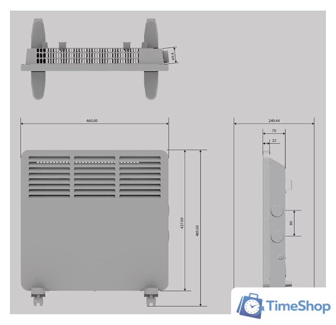 Конвектор Status For Life ST-EC-C1000(М)-S - Изображение №4 — Интернет-магазин Time-Shop