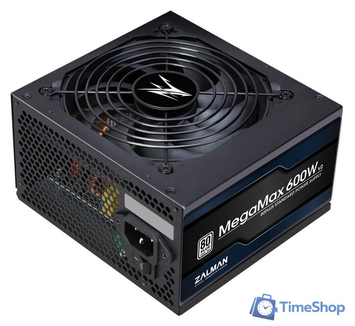 Блок питания Zalman MegaMax TXII 600W ZM600-TXIIv2 - Изображение №1 — Интернет-магазин Time-Shop