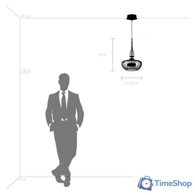 Подвесная люстра Lightstar Astra 804400 - Изображение №8 — Интернет-магазин Time-Shop