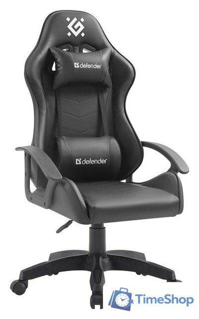 Игровое (геймерское) кресло Defender Oracle (черный) - Изображение №1 — Интернет-магазин Time-Shop