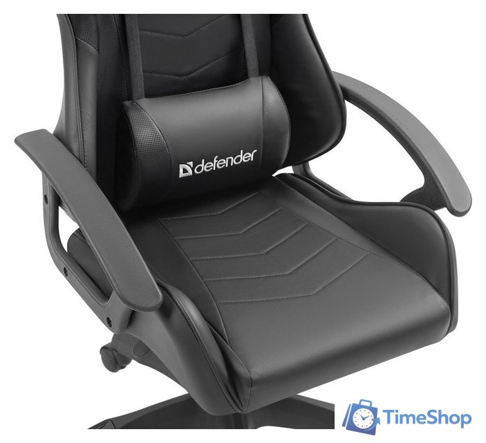 Игровое (геймерское) кресло Defender Oracle (черный) - Изображение №8 — Интернет-магазин Time-Shop