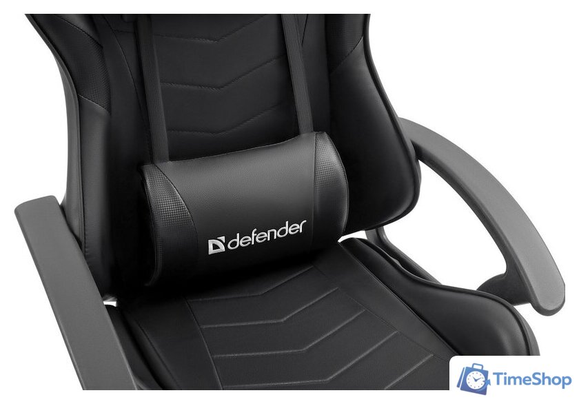 Игровое (геймерское) кресло Defender Oracle (черный) - Изображение №7 — Интернет-магазин Time-Shop