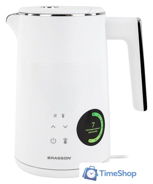Электрический чайник BRASSON KT-264 - Изображение №1 — Интернет-магазин Time-Shop