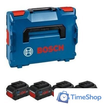 Набор аккумуляторов Bosch 1600A02A2U (18В/4x5.5 Ah) - Изображение №1 — Интернет-магазин Time-Shop