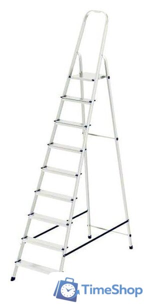 Лестница-стремянка СибрТех 97719 9 ступеней - Изображение №1 — Интернет-магазин Time-Shop
