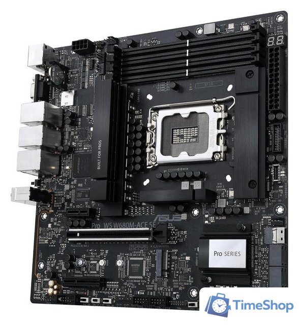 Материнская плата ASUS Pro WS W680M-ACE SE - Изображение №3 — Интернет-магазин Time-Shop