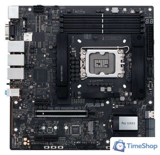 Материнская плата ASUS Pro WS W680M-ACE SE - Изображение №1 — Интернет-магазин Time-Shop