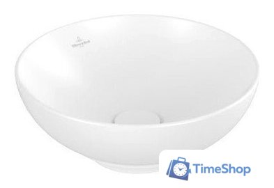 Умывальник Villeroy & Boch Loop&Friends Stone White 4A4500RW - Изображение №1 — Интернет-магазин Time-Shop