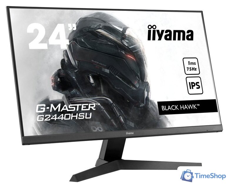 Игровой монитор iiyama G-Master Black Hawk G2440HSU-B1 - Изображение №4 — Интернет-магазин Time-Shop