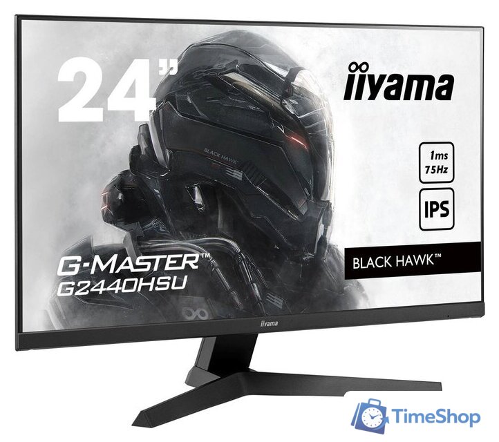 Игровой монитор iiyama G-Master Black Hawk G2440HSU-B1 - Изображение №2 — Интернет-магазин Time-Shop