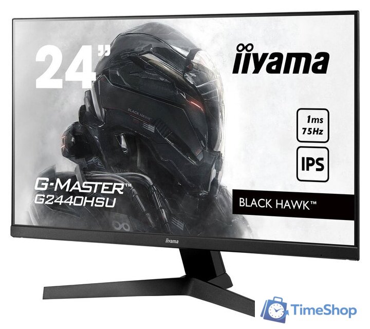 Игровой монитор iiyama G-Master Black Hawk G2440HSU-B1 - Изображение №3 — Интернет-магазин Time-Shop