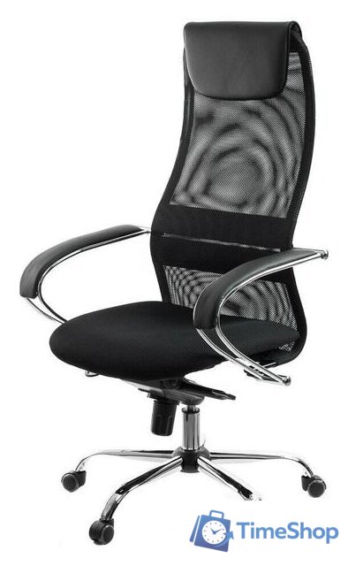 Офисное кресло Бюрократ CH-609SL (черный) - Изображение №3 — Интернет-магазин Time-Shop