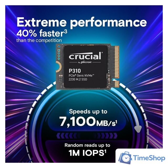 SSD Crucial P310 2TB CT2000P310SSD2 - Изображение №2 — Интернет-магазин Time-Shop