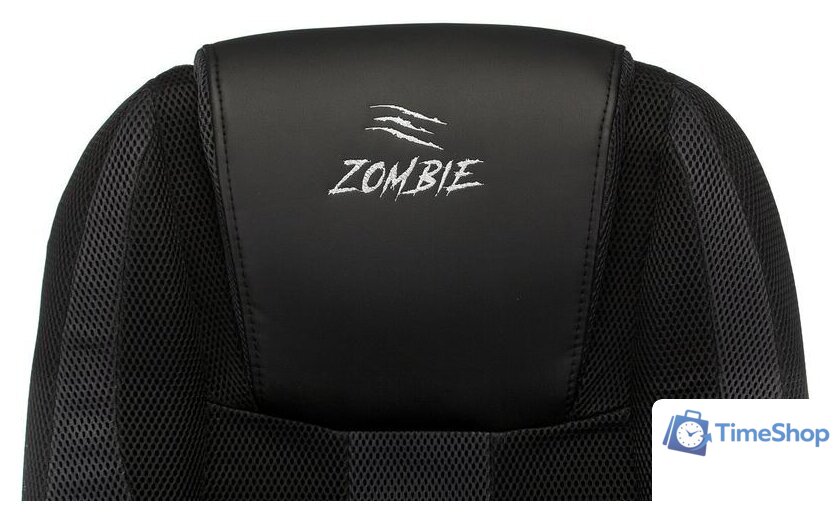Игровое (геймерское) кресло Zombie 9 (черный/серый) - Изображение №7 — Интернет-магазин Time-Shop