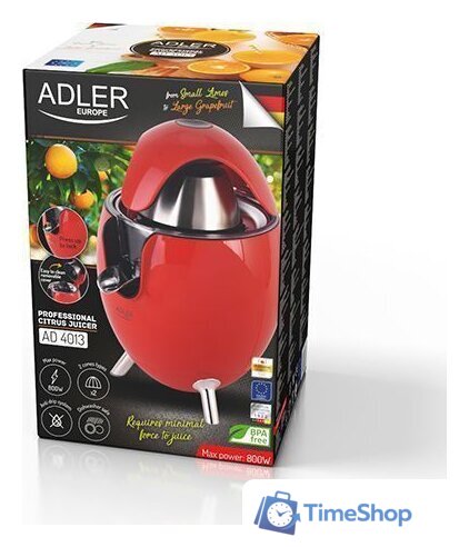 Соковыжималка Adler AD 4013R - Изображение №6 — Интернет-магазин Time-Shop