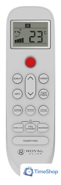 Кондиционер Royal Clima Nobile RC-NB35HN - Изображение №8 — Интернет-магазин Time-Shop