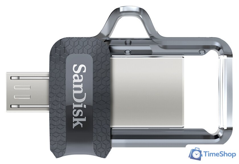 USB Flash SanDisk Ultra Dual M3.0 32GB [SDDD3-032G-G46] - Изображение №1 — Интернет-магазин Time-Shop