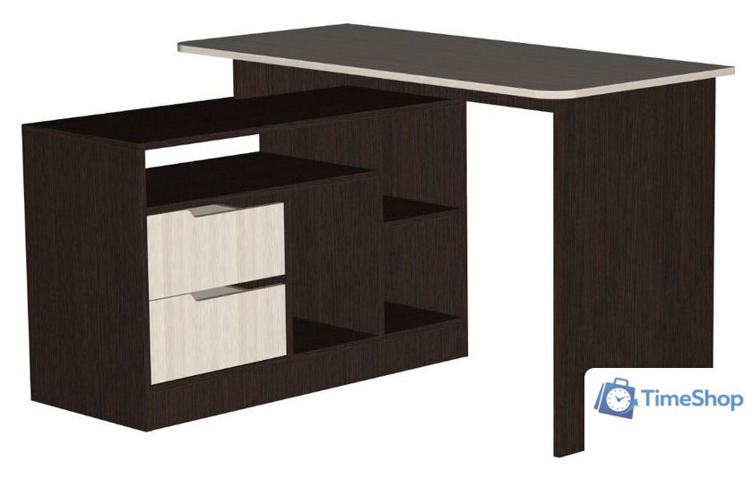 Стол Мебель-класс Имидж-3 (венге/дуб Шамони) - Изображение №1 — Интернет-магазин Time-Shop