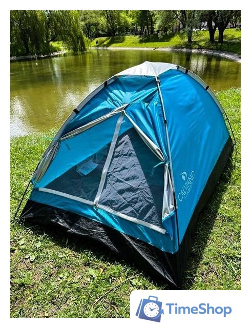 Треккинговая палатка Calviano Acamper Domepack 4 (бирюзовый) - Изображение №2 — Интернет-магазин Time-Shop