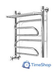 Полотенцесушитель Granula Браво 50x60 с полкой (нижнее подключение) - Изображение №1 — Интернет-магазин Time-Shop