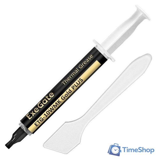 Термопаста ExeGate ETG-10WMK Gold Plus EX296086RUS - Изображение №1 — Интернет-магазин Time-Shop