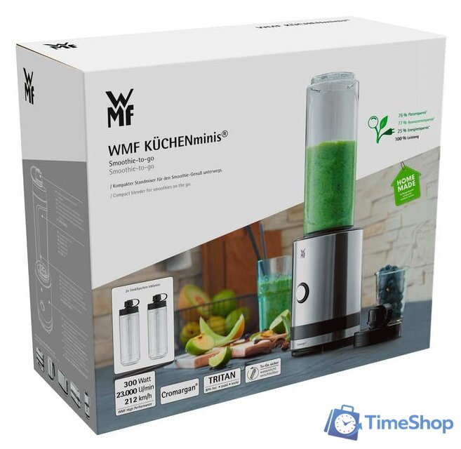Стационарный блендер WMF Kitchenminis Smoothie-to-go - Изображение №6 — Интернет-магазин Time-Shop