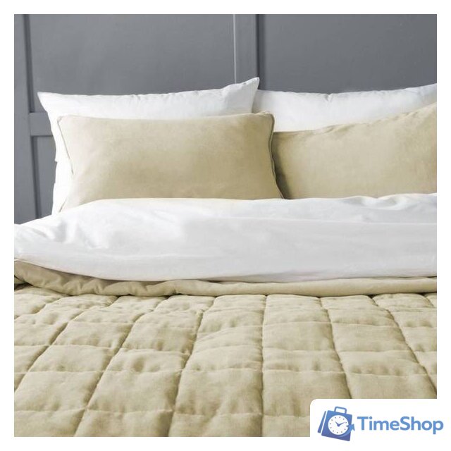 Покрывало Pasionaria Софт 160x220 с наволочками (сливочный) - Изображение №3 — Интернет-магазин Time-Shop