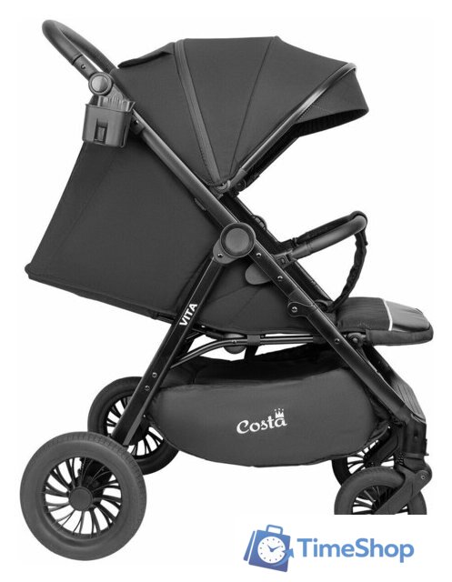 Коляска прогулочная «книга» Costa Vita VT-5 (черный) - Изображение №2 — Интернет-магазин Time-Shop