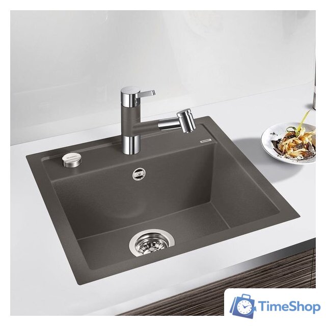 Кухонная мойка Blanco Dalago 5-F 527245 (вулканический серый) - Изображение №1 — Интернет-магазин Time-Shop